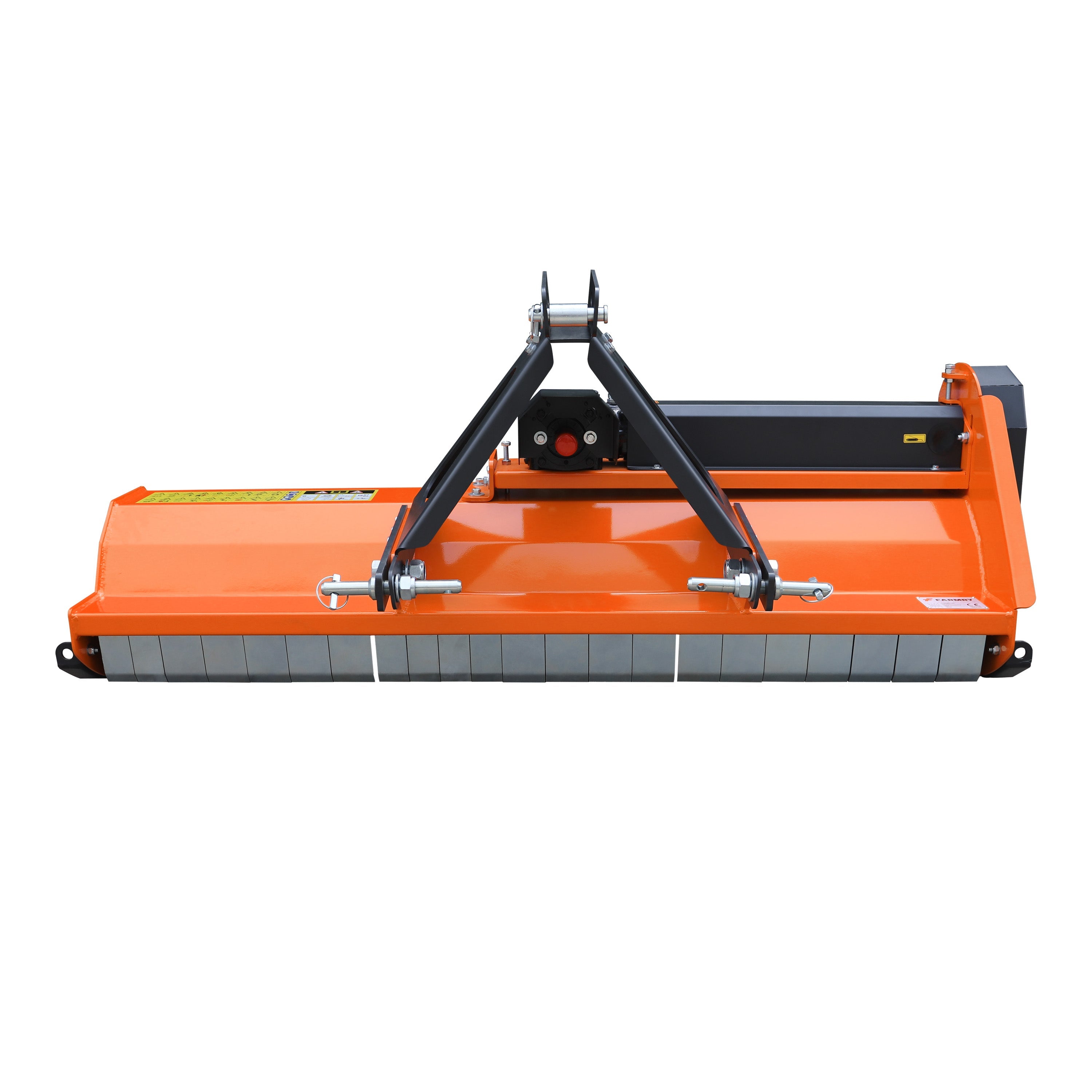 3 Point 61" Flail Mower, PTO Powered 15-35HP Mowing Attachment for Category 1 Tractors, LFS61