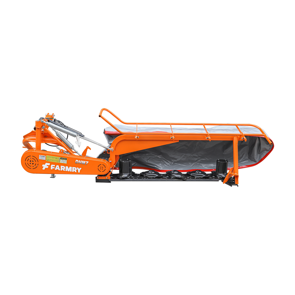3 Point 81" Disc Mower, 5 Discs, PTO Powered 35–85HP Hay Cutter for Category 1 & 2 Tractors, DHM7