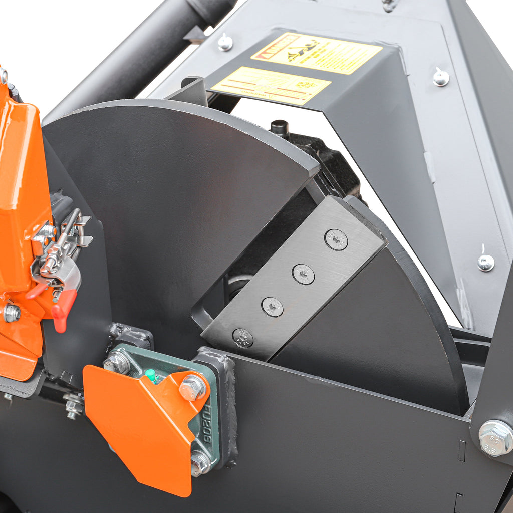6" Hydraulic 3-Point PTO Wood Chipper for Cat 1 & 2 Tractors Up to 75 HP – PTO Shaft Included | WCPH6