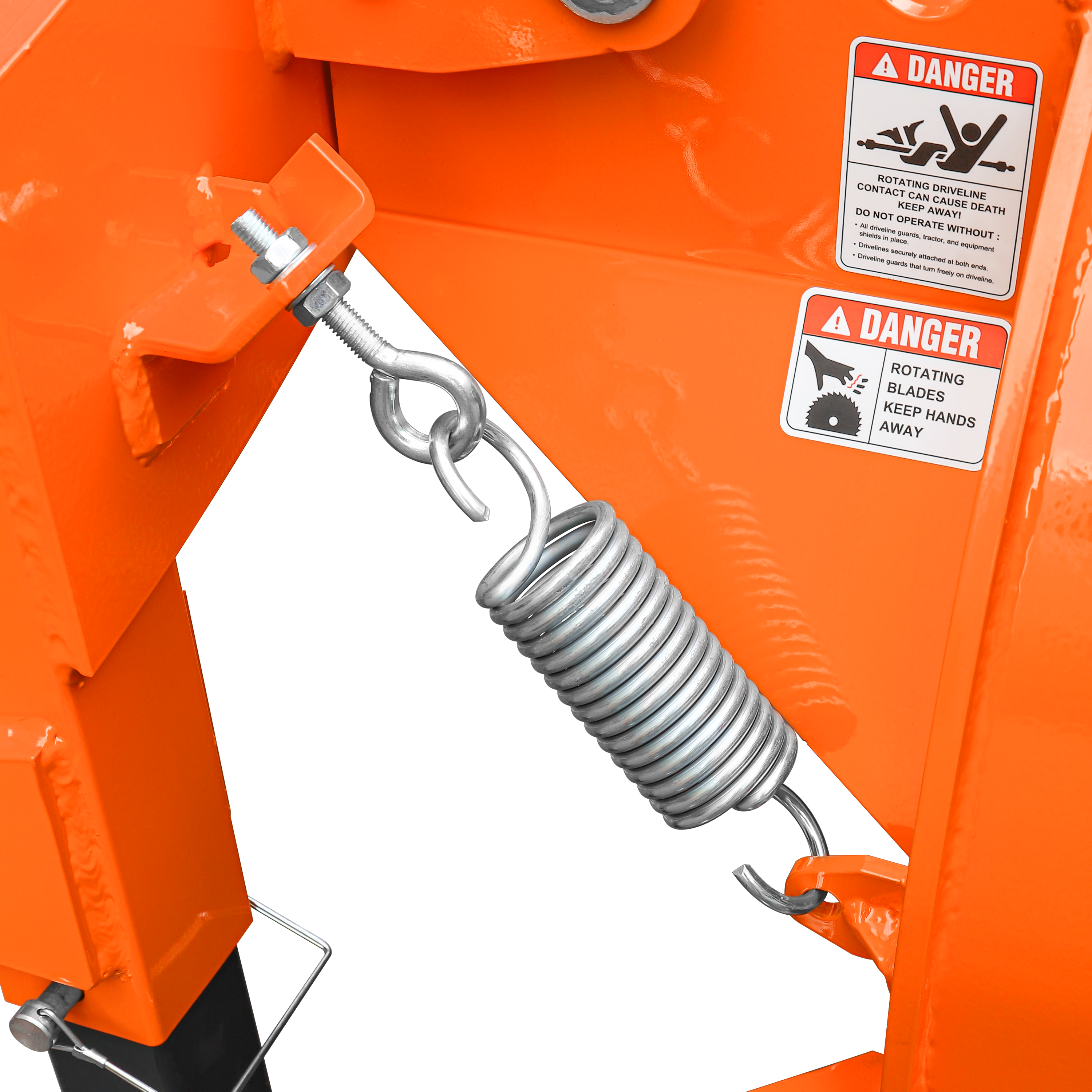 5” PTO Wood Chipper + SG24Pro Stump Grinder Combo for 15–45 HP Tractors (WCAP5 PRO + SG24Pro orange)