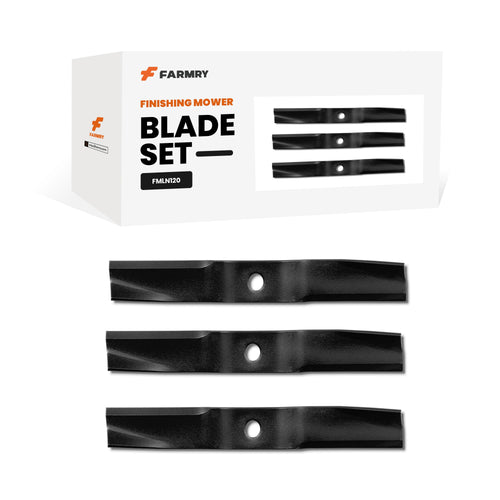 (1 Pack/3 Pcs)Blade Set for FMLN47 Finishing Mower