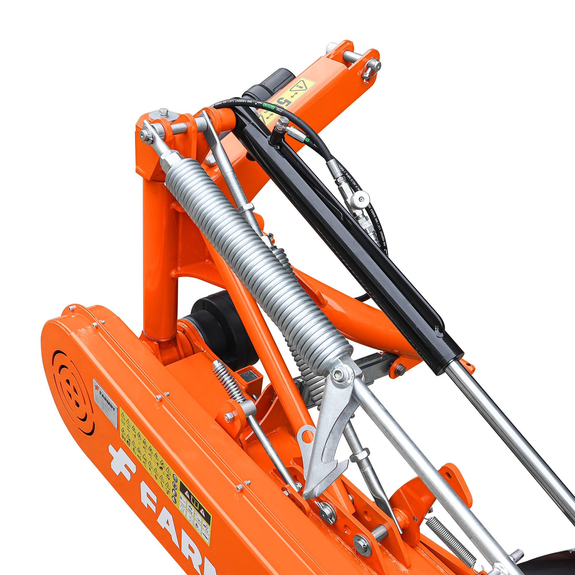 3 Point 81" Disc Mower, 5 Discs, PTO Powered 35–85HP Hay Cutter for Category 1 & 2 Tractors, DHM7