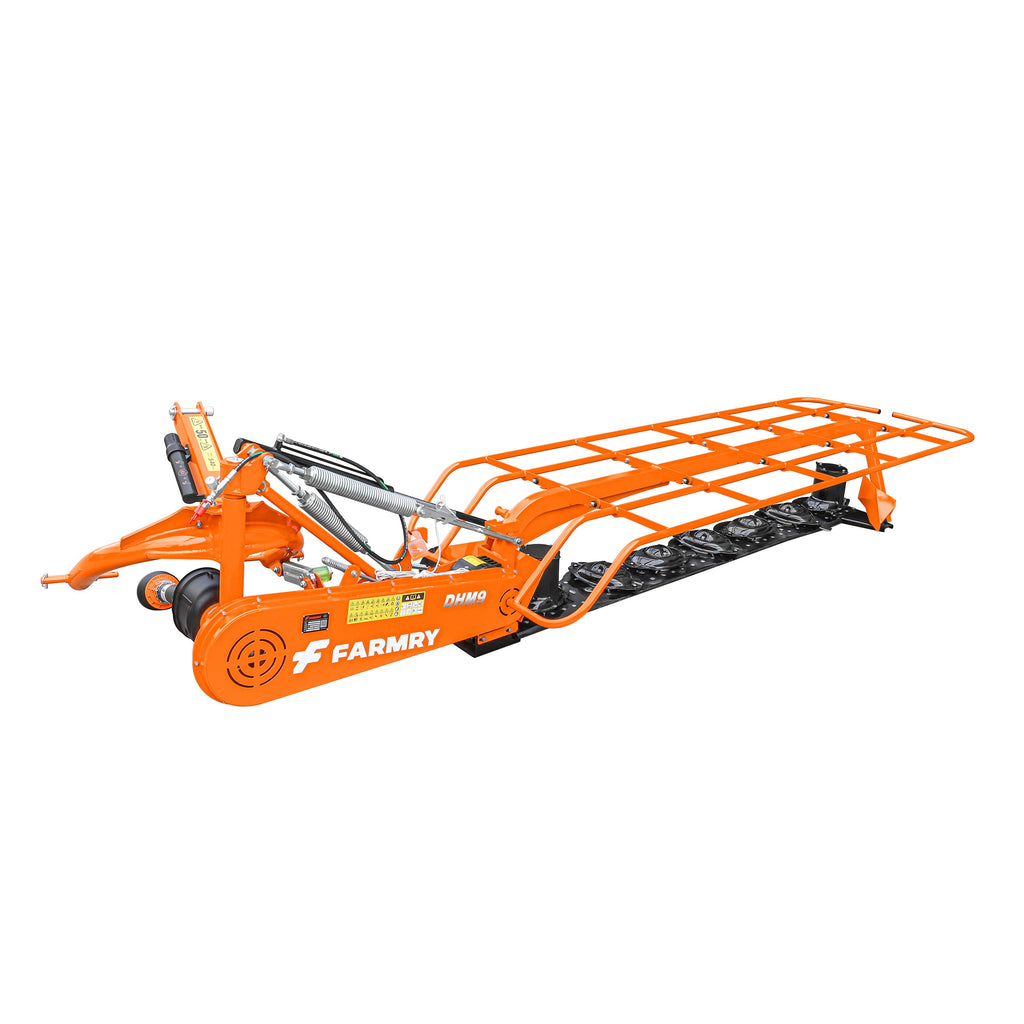 111" Disc Mower With 7 Discs For 45-100HP CAT I/II Tractor, PTO Driveline Included, DHM9