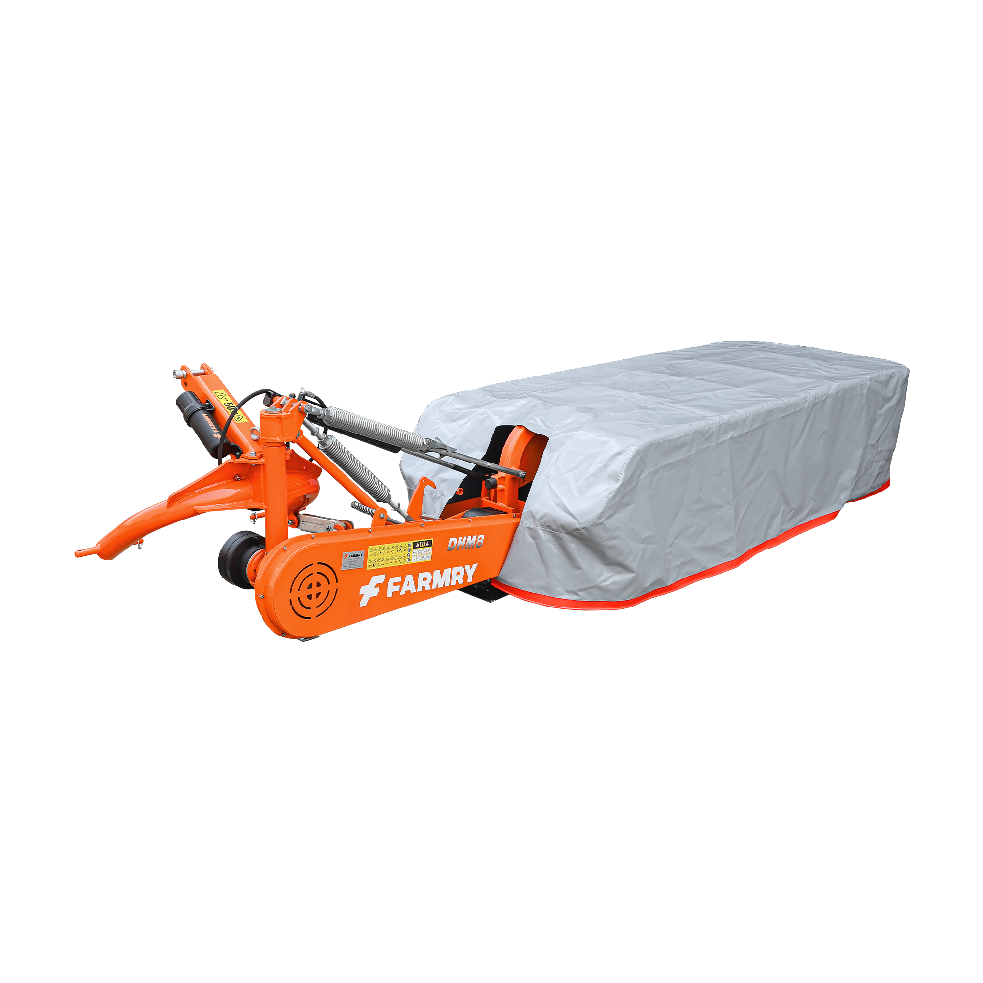 3 Point 95" Disc Mower,6 discs, PTO Powered 45–100HP Hay Cutter for Category 1 & 2 Tractors, DHM8