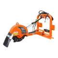 24 in Hydraulic Stump Grinder with 56pcs Carbide Teeth for Tractor From 25hp To 60hp, Premium Driveline with Included, HSG24