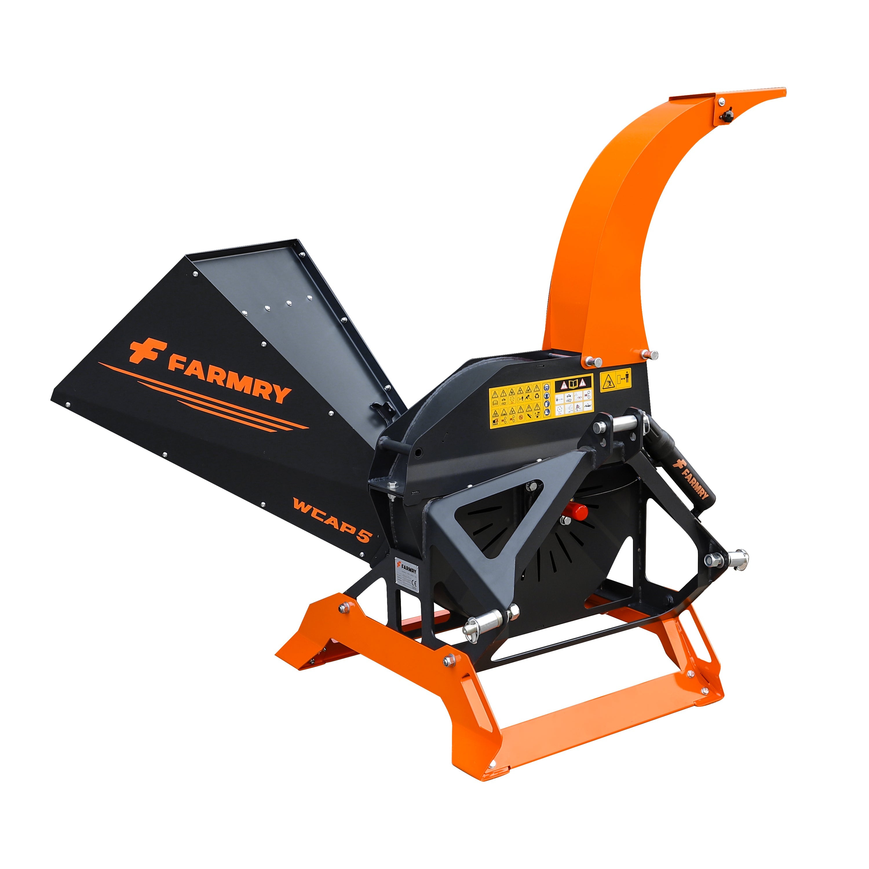 5" PTO Wood Chipper + PRO Stump Grinder Bundle for 15–45 HP Tractors | WCAP5 + SG24Pro Orange Combo