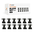 (1Pack/12Pcs) VHF Flail Mower Hammer Blades – Clean Cuts, Long Life