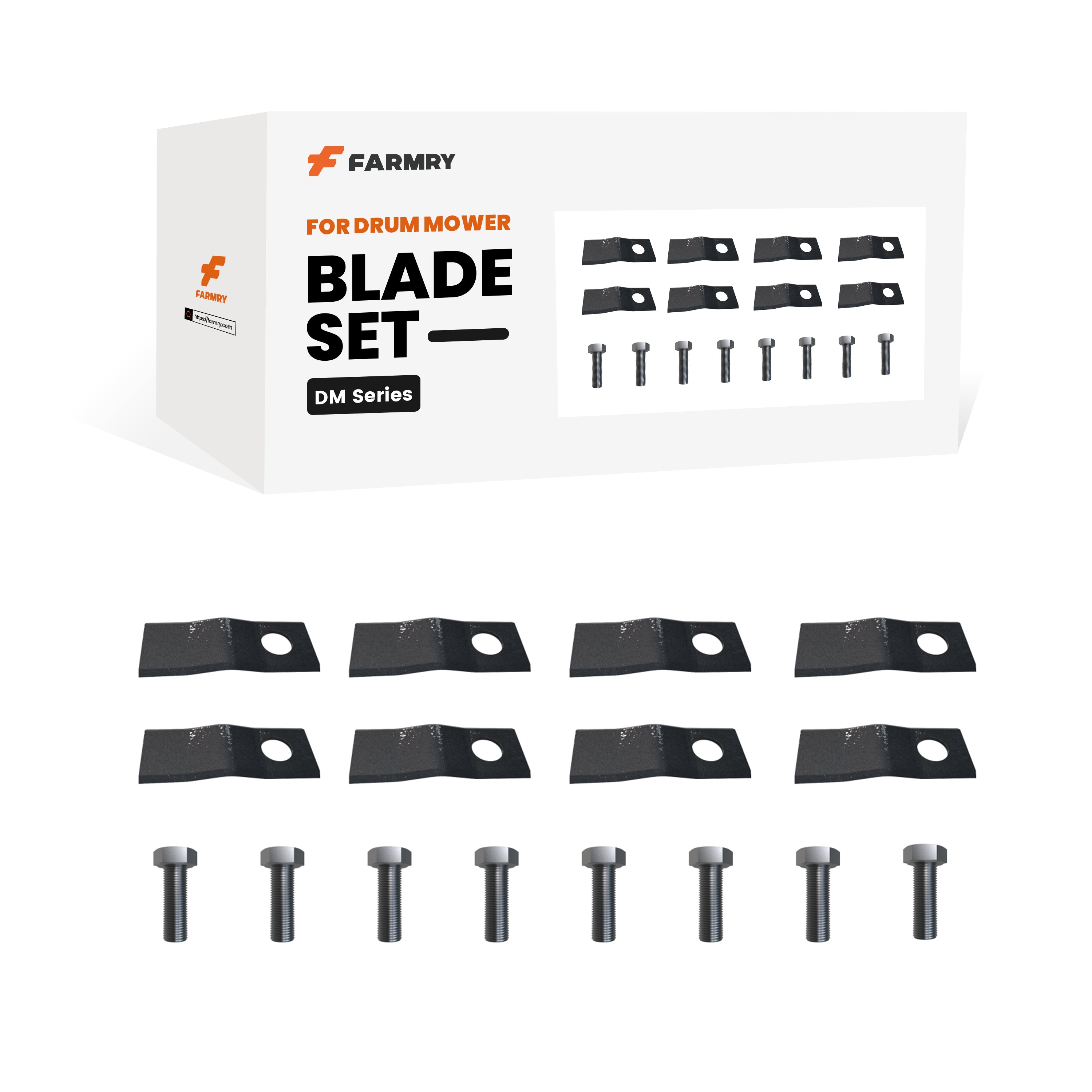 (1 Pack/8 Pcs)DM Series Blades Set