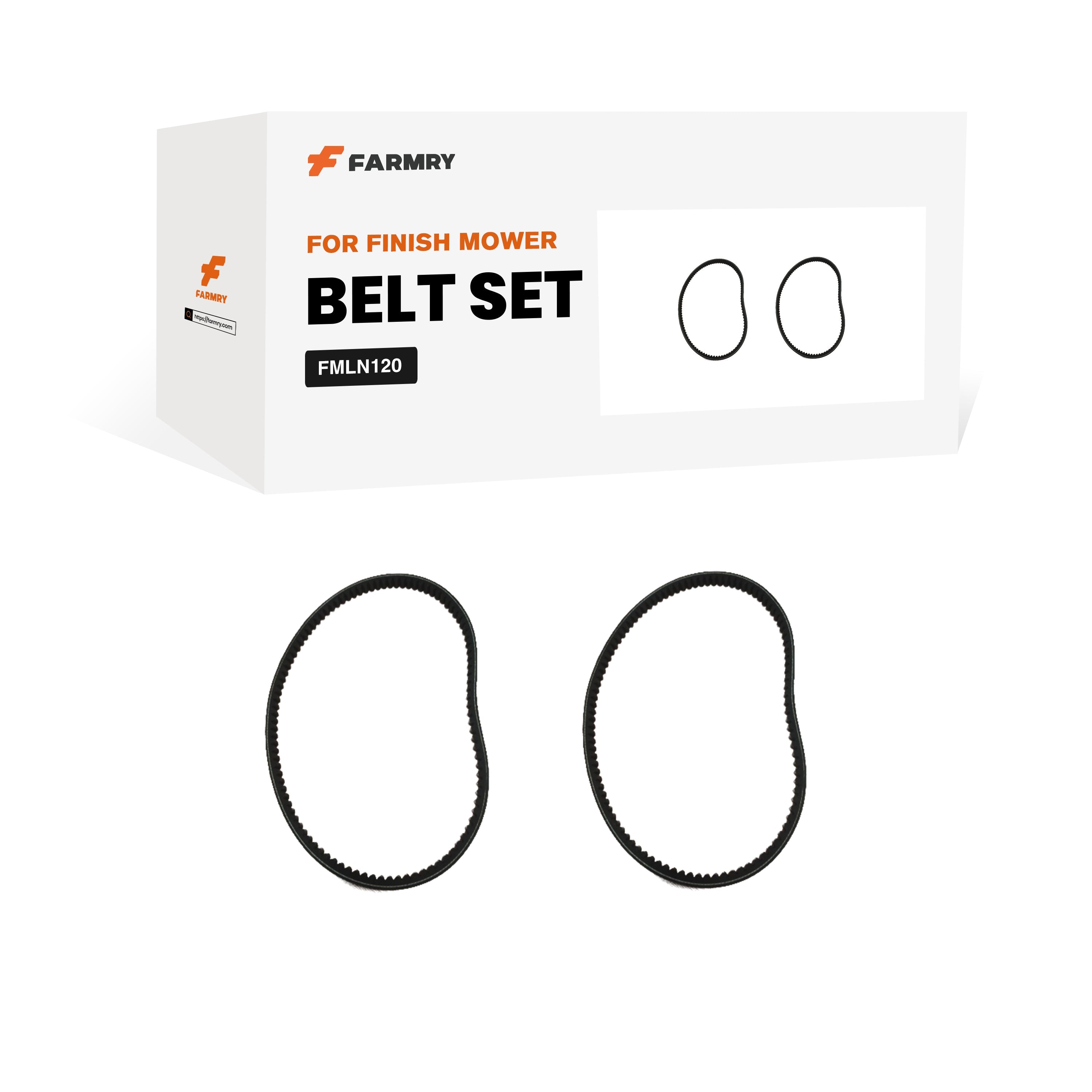 (1Pack/2Pcs) FMLN47 Mower Drive Belts – High-Performance Replacement