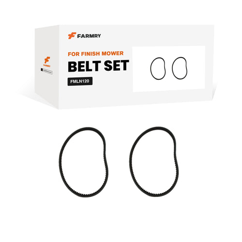 (1Pack/2Pcs) FMLN47 Mower Drive Belts – High-Performance Replacement