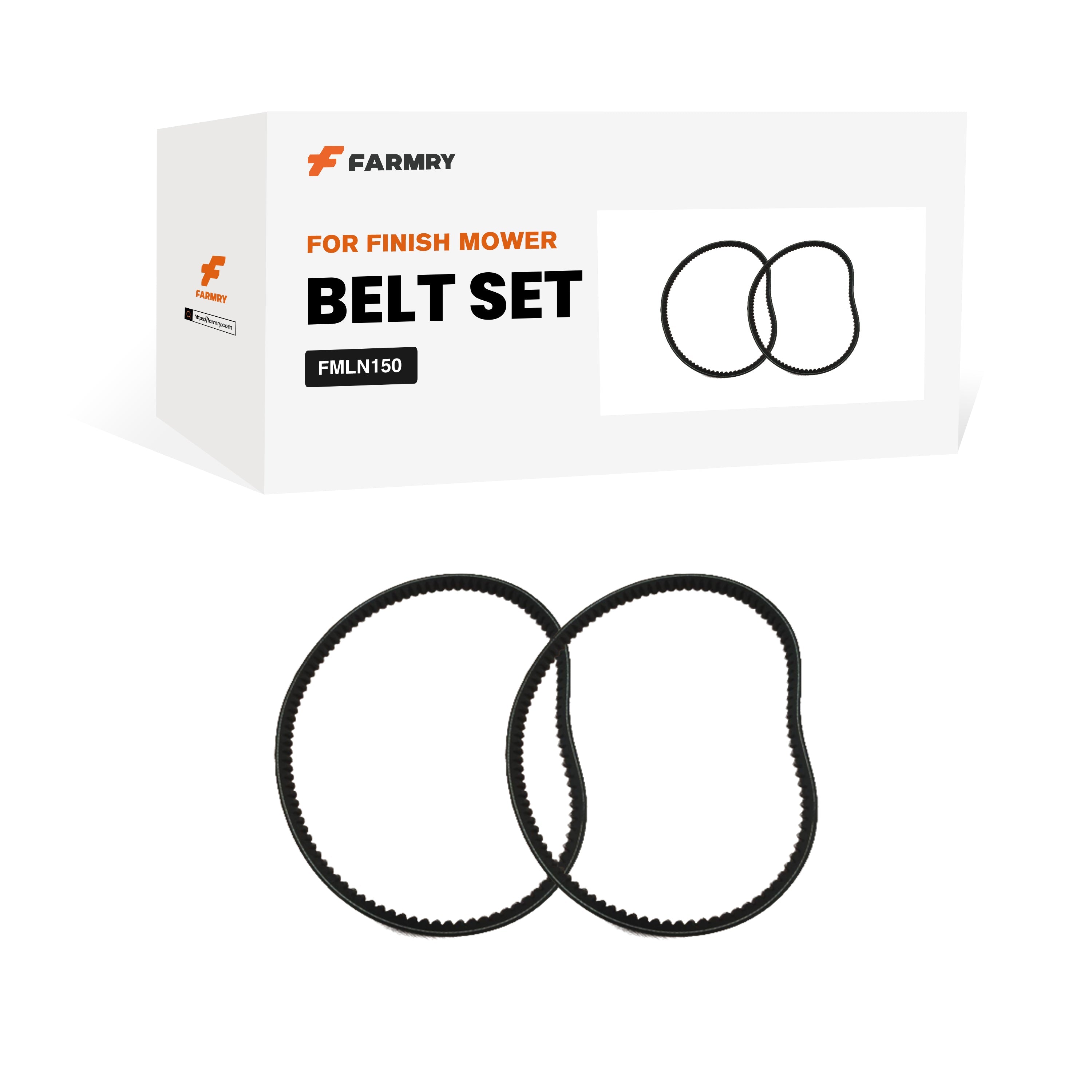 (1Pack/2Pcs) FMLN59 Replacement Mower Belts – Built to Last