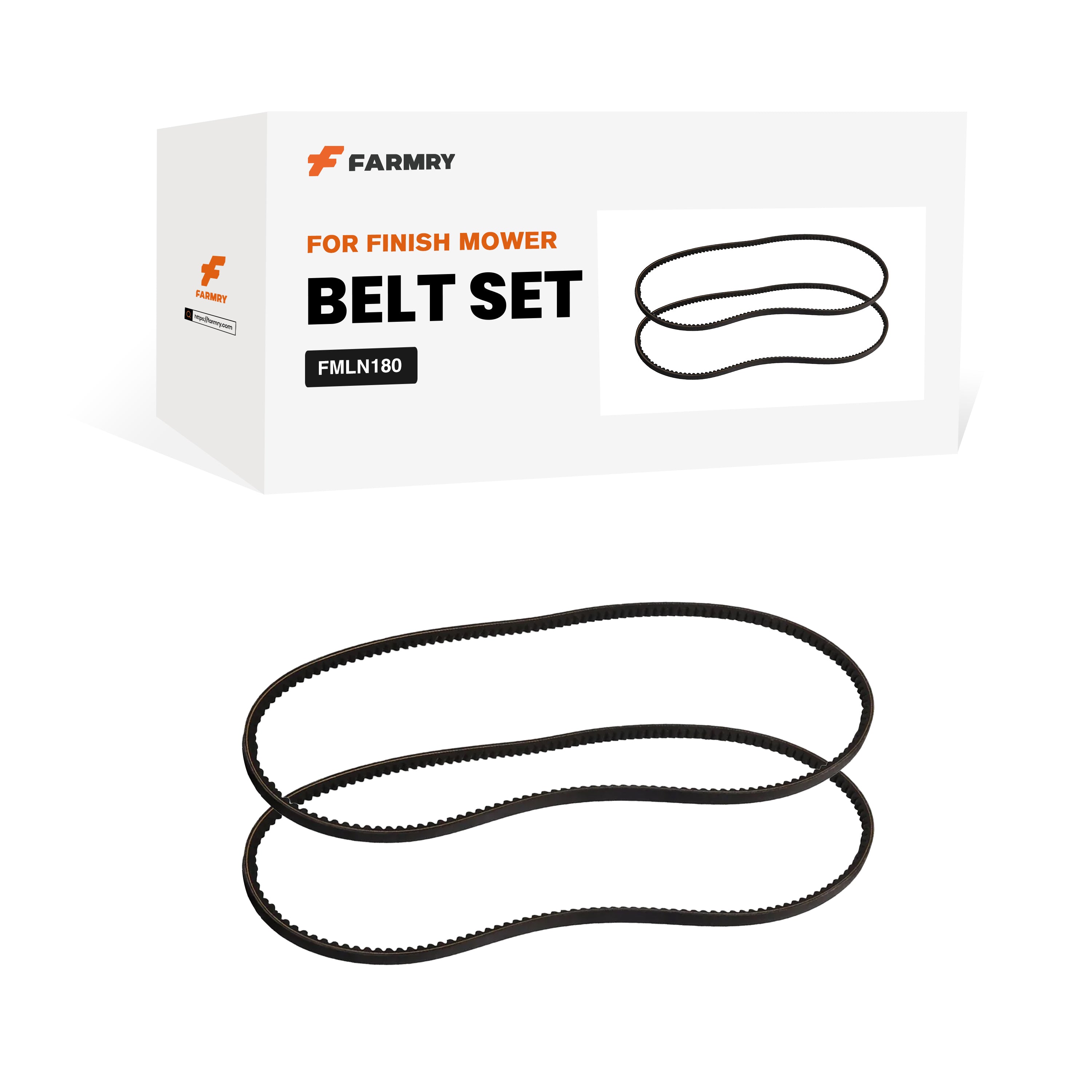 (1Pack/2Pcs) FMLN71 Finishing Mower Belts – Reliable Fit & Performance