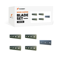 (4 moving blades+1 fixed blade) WCPH6 Wood Chipper Blade Set