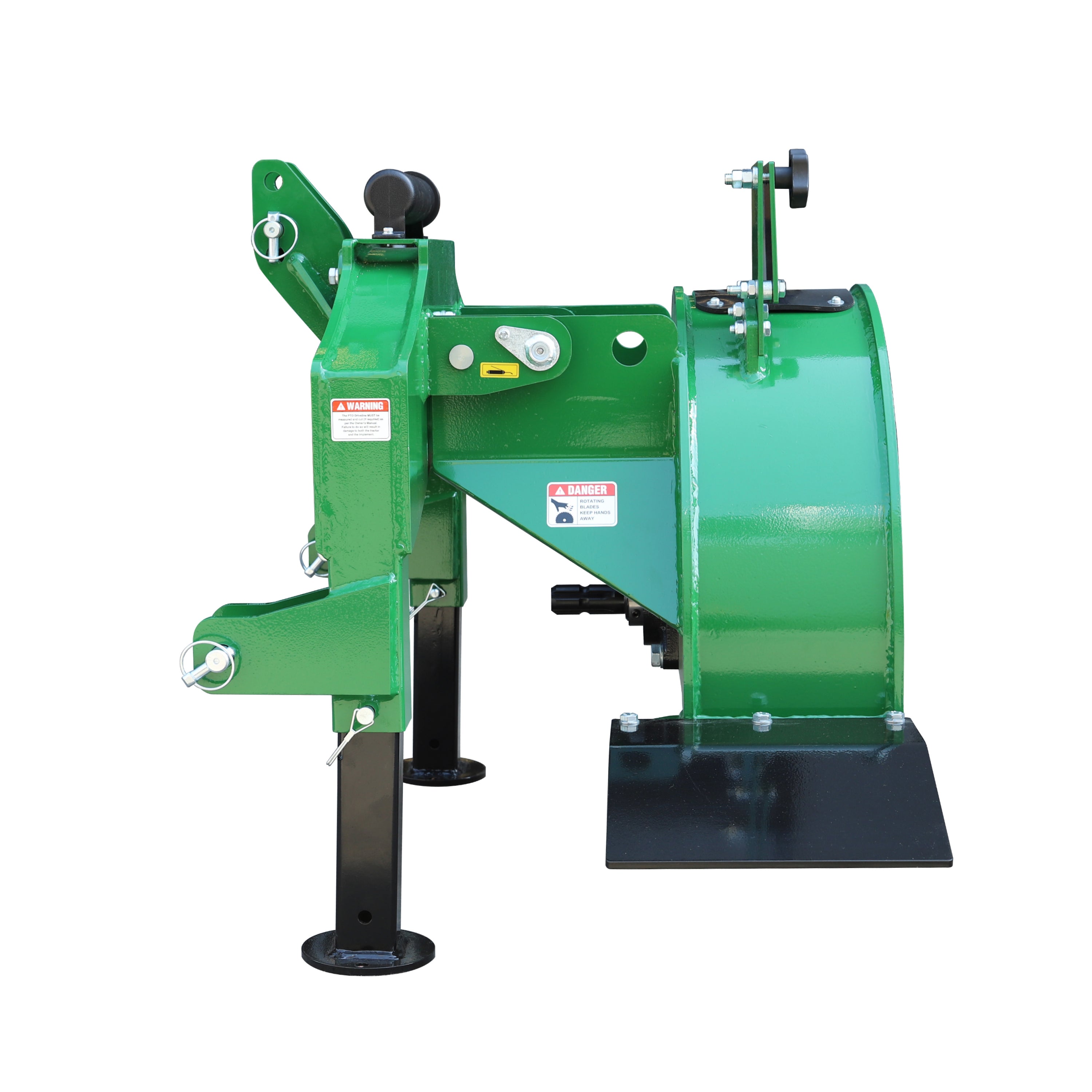 Farmry 3-Point PTO Shaft Stump Grinder, 34 Carbide Teeth, for 15-45 HP Tractors (Slip Clutch & PTO Shaft Included) SG24 Stump Grinder