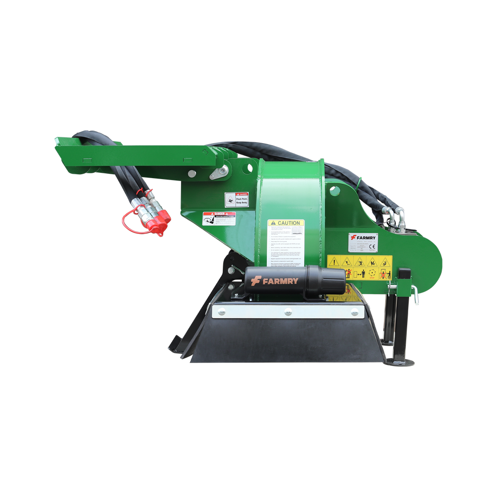 24 in Stump Grinder for Skid Steer Loader,18 to 23GPM, SSG24(Green)