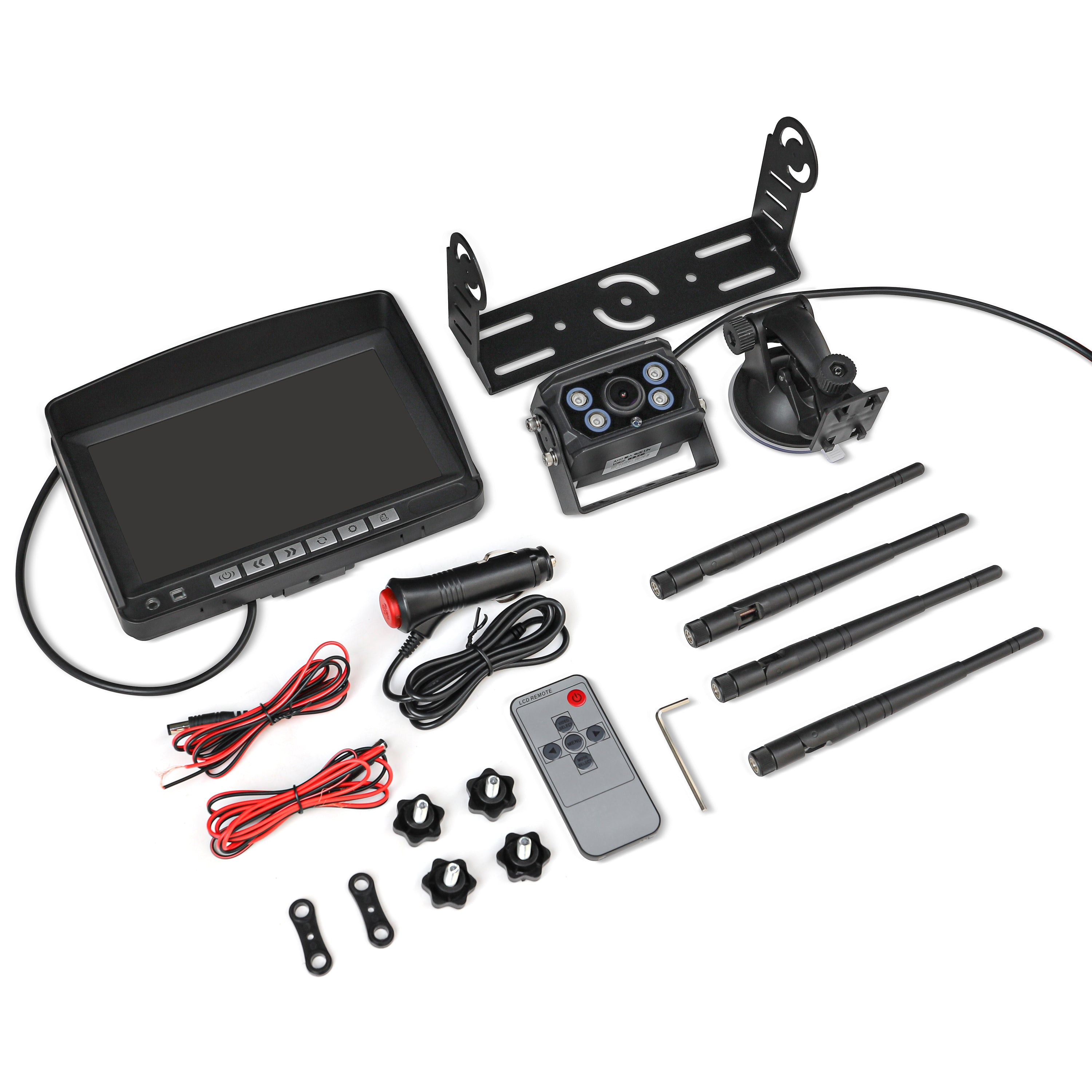 1080P Backup Camera for Stump Grinders – Enhanced Visibility & Safety
