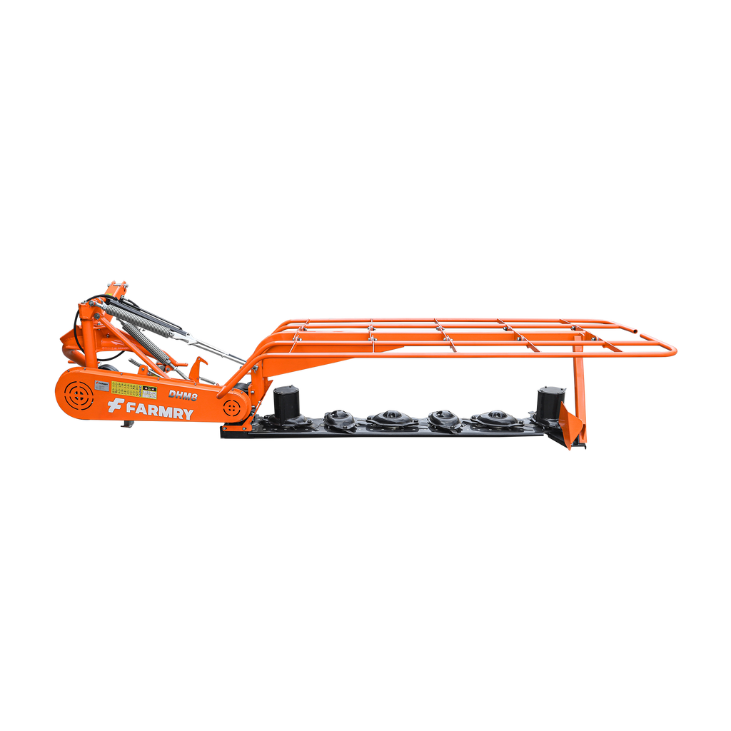 3 Point 95" Disc Mower,6 discs, PTO Powered 45–100HP Hay Cutter for Category 1 & 2 Tractors, DHM8