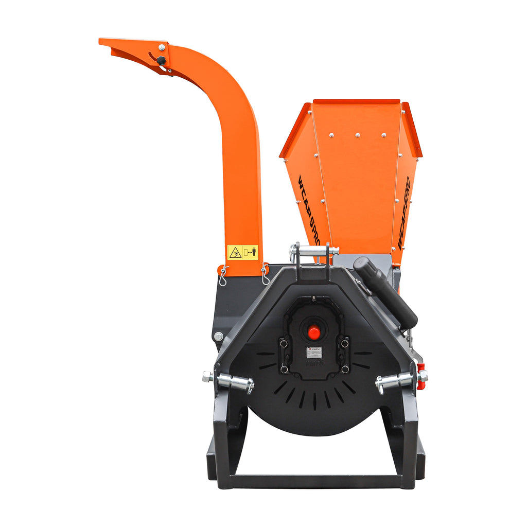 5” PTO Wood Chipper + 24” Hydraulic Stump Grinder Combo for 25–60 HP Tractors (WCAP5 PRO + HSG24)