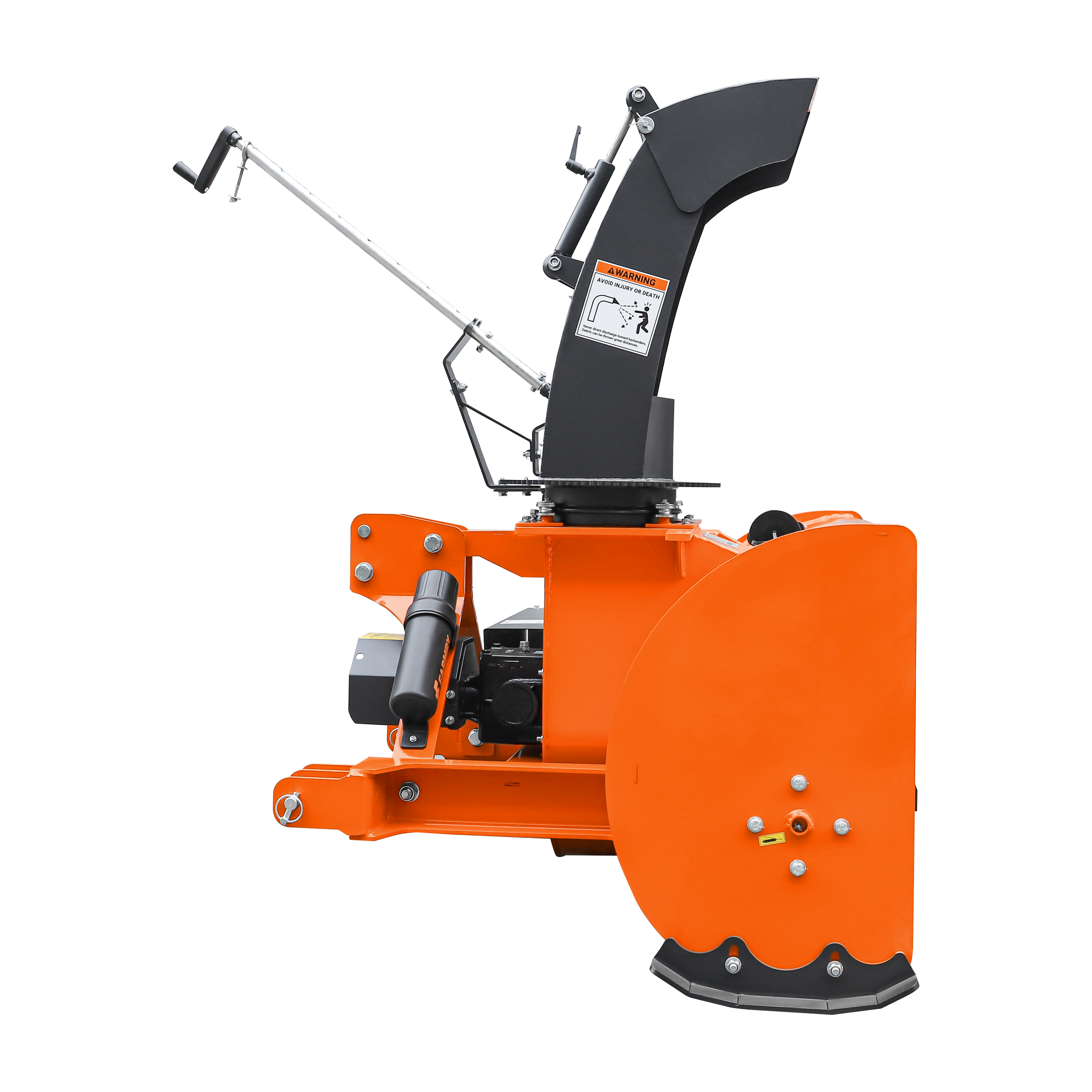 60" 3-Point Hitch Snow Blower for 18-45HP Tractor, CAT 1 & 2, 22" Impeller Diameter, Manual 360° Snow Chute, Snow Shovel for JAM Clearance and PTO Shaft with Clutch Included, TSB60 - End of Season Clearance (w/ $199 Upgrade Event)