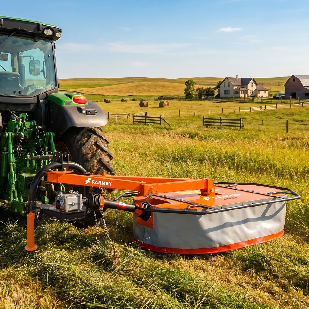 53" Cutting Width, Drum Mower for Tractor, DM53