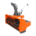 72" 3-Point Hitch Snow Blower for 25-65HP Tractor, CAT 1 & 2, 24" Impeller Diameter, Manual 360° Snow Chute, Snow Shovel for JAM Clearance and PTO Shaft with Clutch Included, TSB72