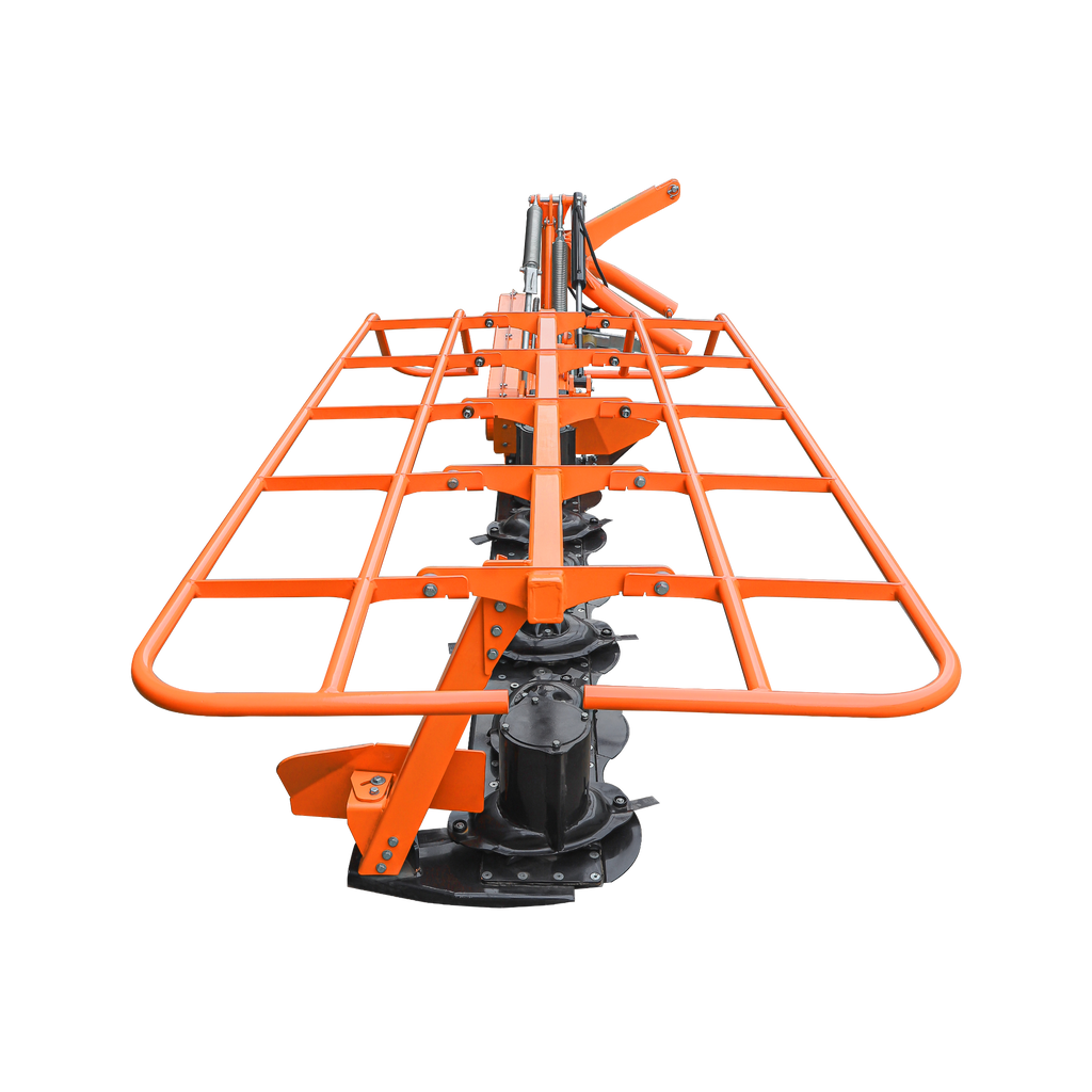 3 Point 95" Disc Mower,6 discs, PTO Powered 45–100HP Hay Cutter for Category 1 & 2 Tractors, DHM8