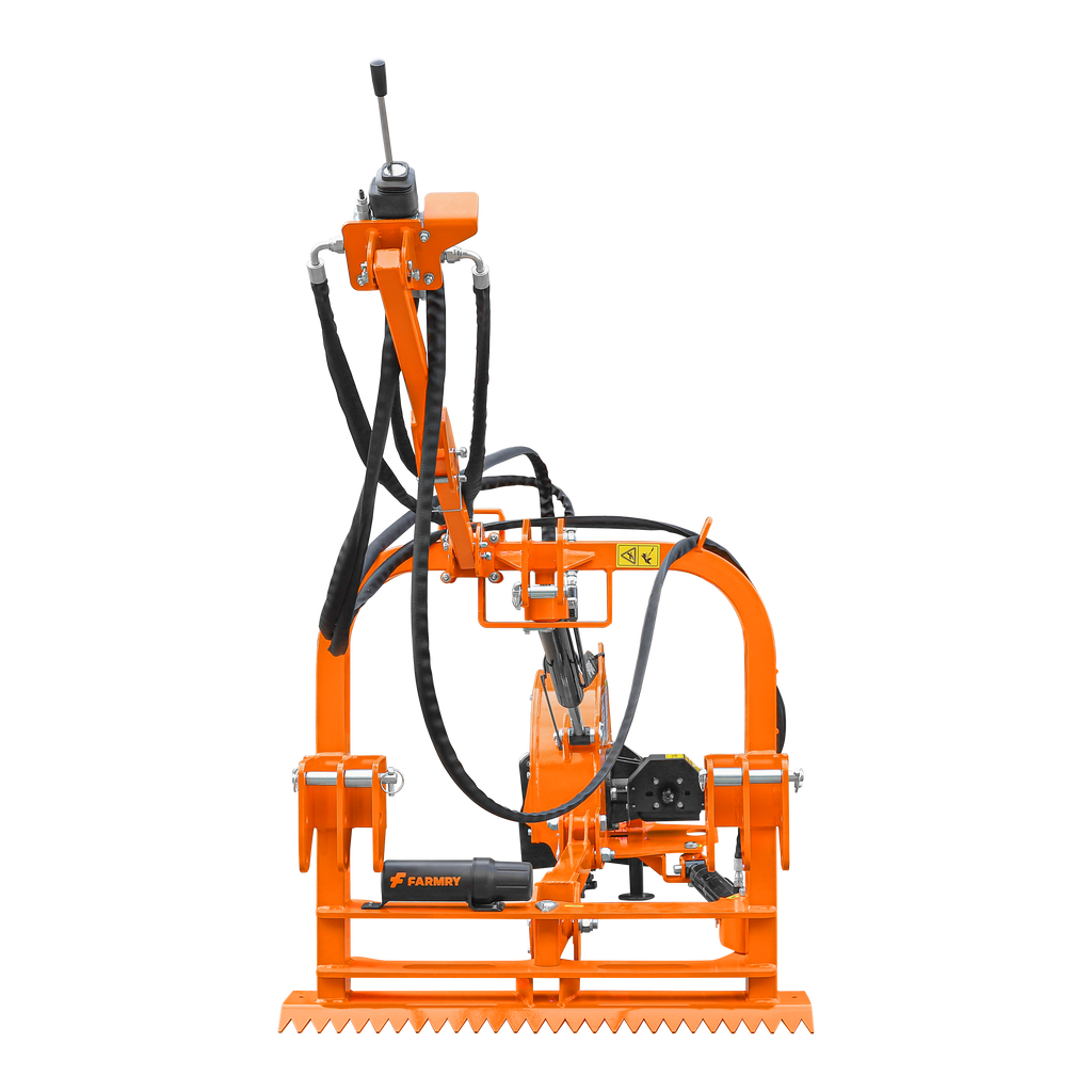 HSG24PRO 3-Point Hydraulic PTO Stump Grinder for 25–60 HP Tractors | Built-In Control Valve