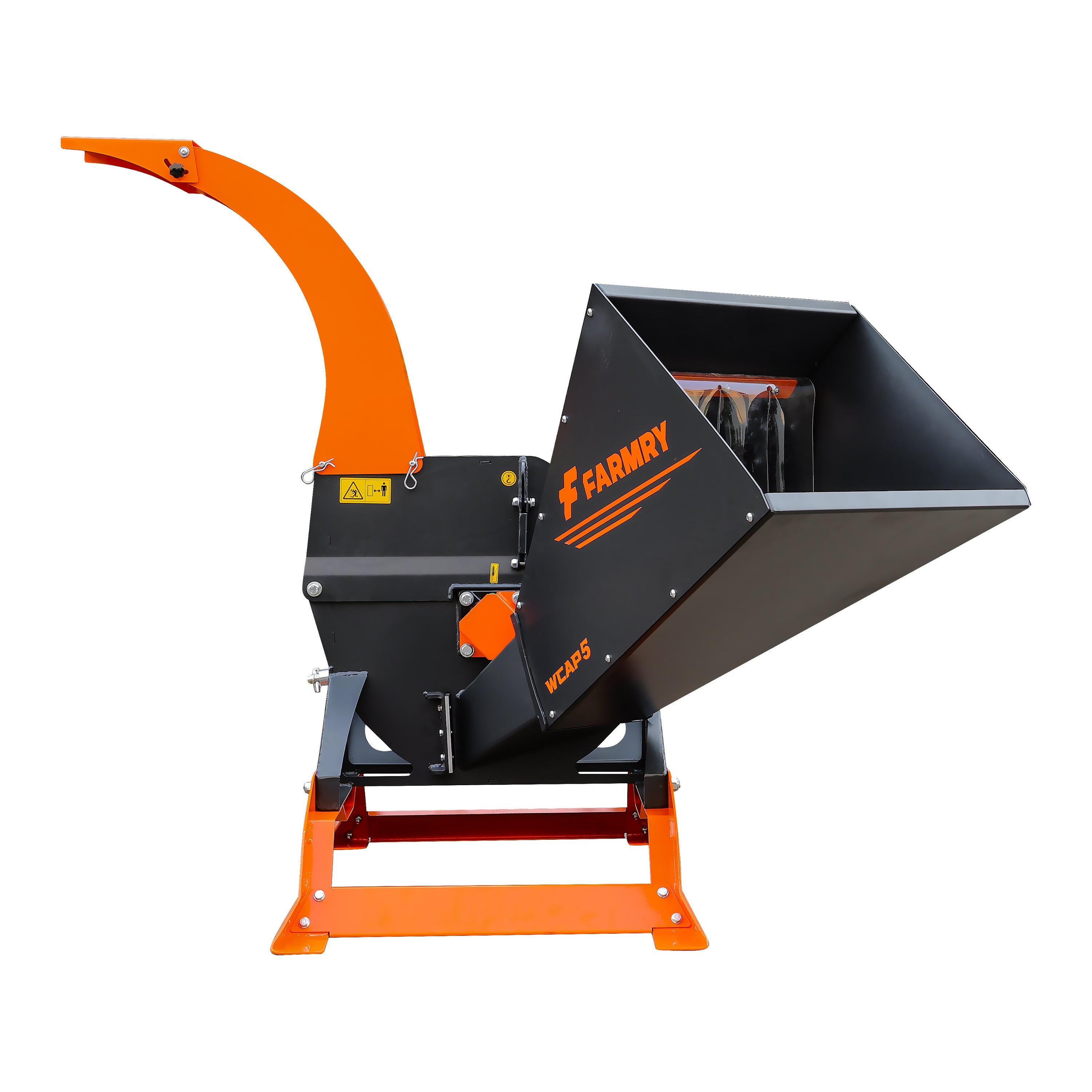 5” PTO Wood Chipper + Stump Grinder Bundle for 15–45HP Tractors | WCAP5 + SG24 Orange Combo