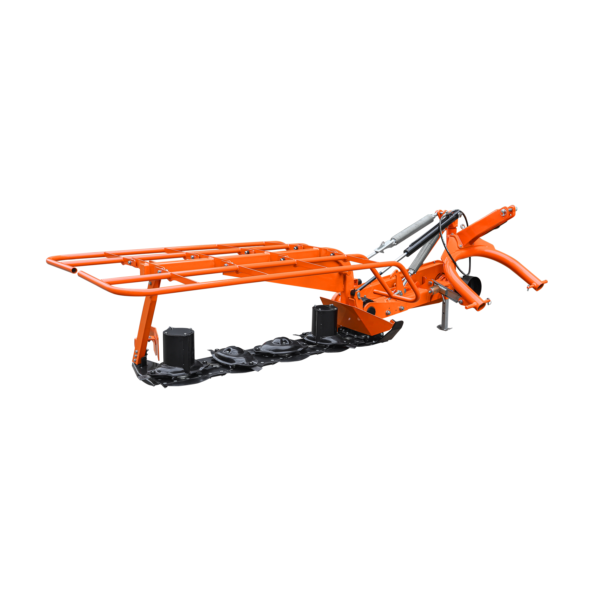 3 Point 65" Disc Mower, 4 discs, PTO Powered 35–80HP Hay Cutter for Category 1 & 2 Tractors, DHM6