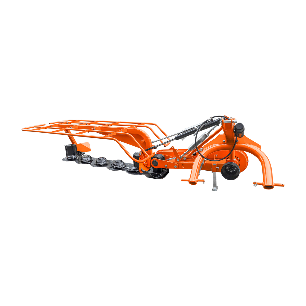 3 Point 81" Disc Mower, 5 Discs, PTO Powered 35–85HP Hay Cutter for Category 1 & 2 Tractors, DHM7