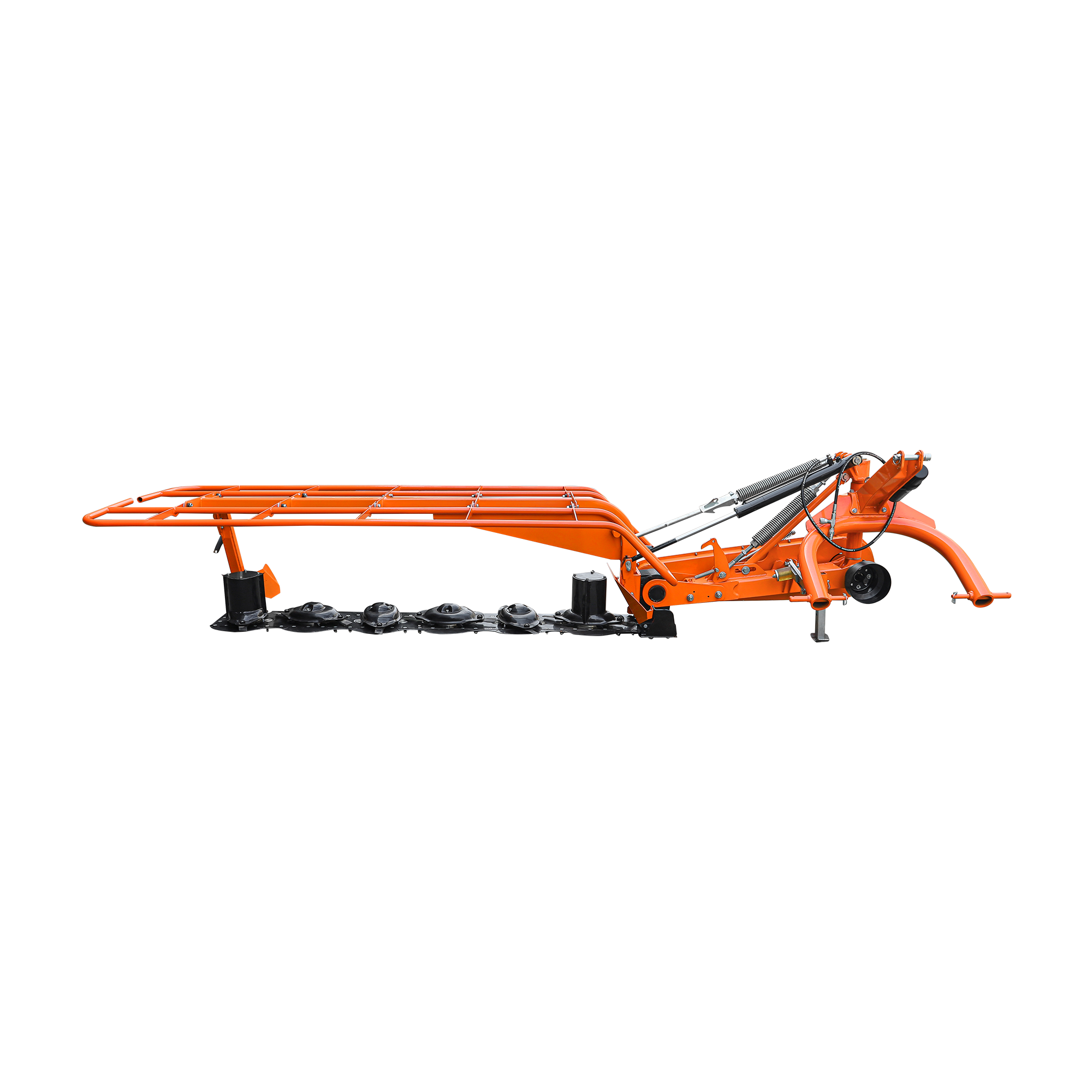 3 Point 95" Disc Mower,6 discs, PTO Powered 45–100HP Hay Cutter for Category 1 & 2 Tractors, DHM8
