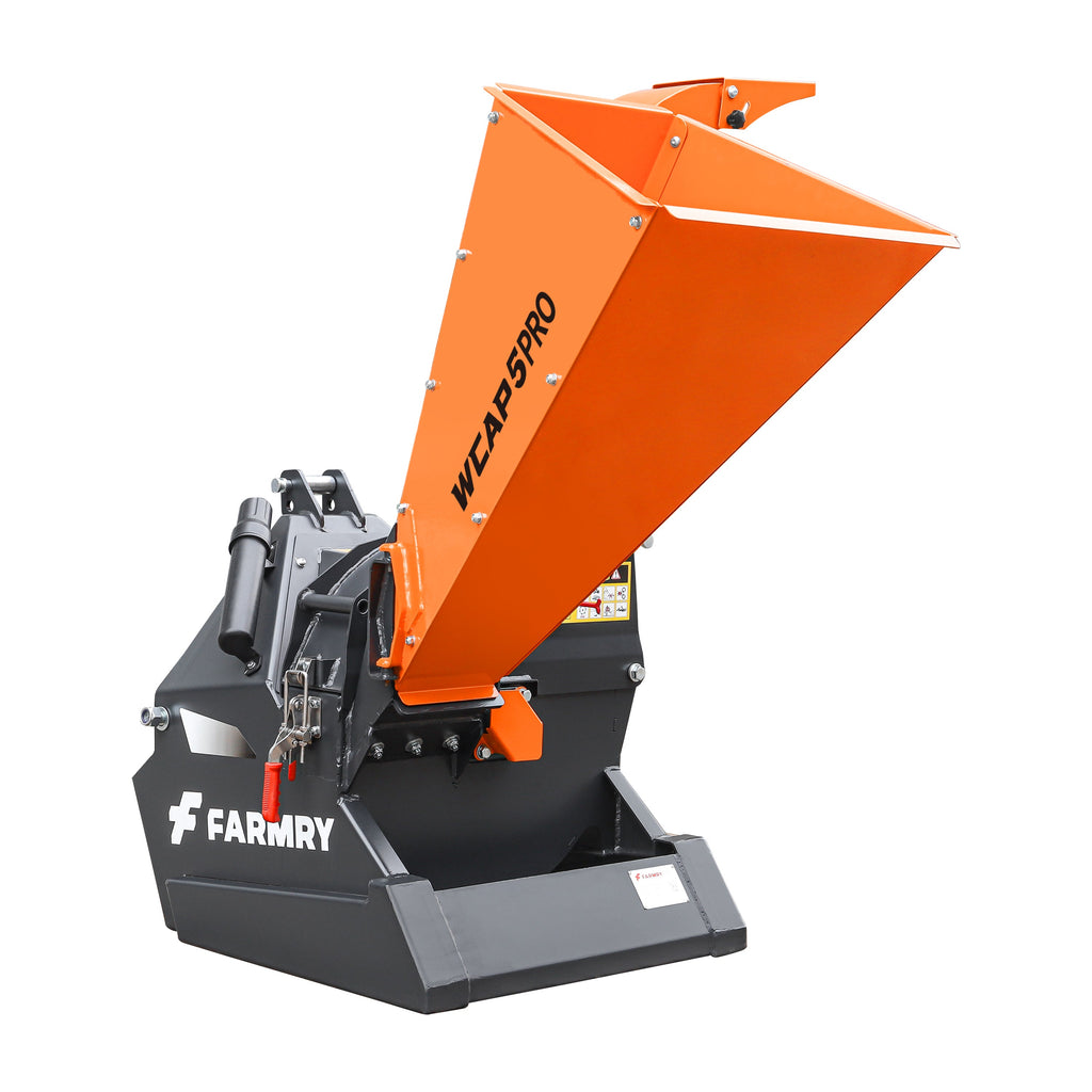 5” PTO Wood Chipper + 24” Hydraulic Stump Grinder PRO Combo for 25–60 HP Tractors (WCAP5 PRO + HSG24PRO)