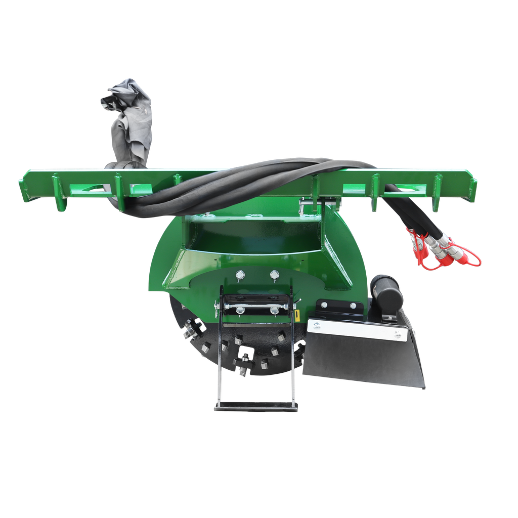 24 in Stump Grinder for Skid Steer Loader,18 to 23GPM, SSG24(Green)