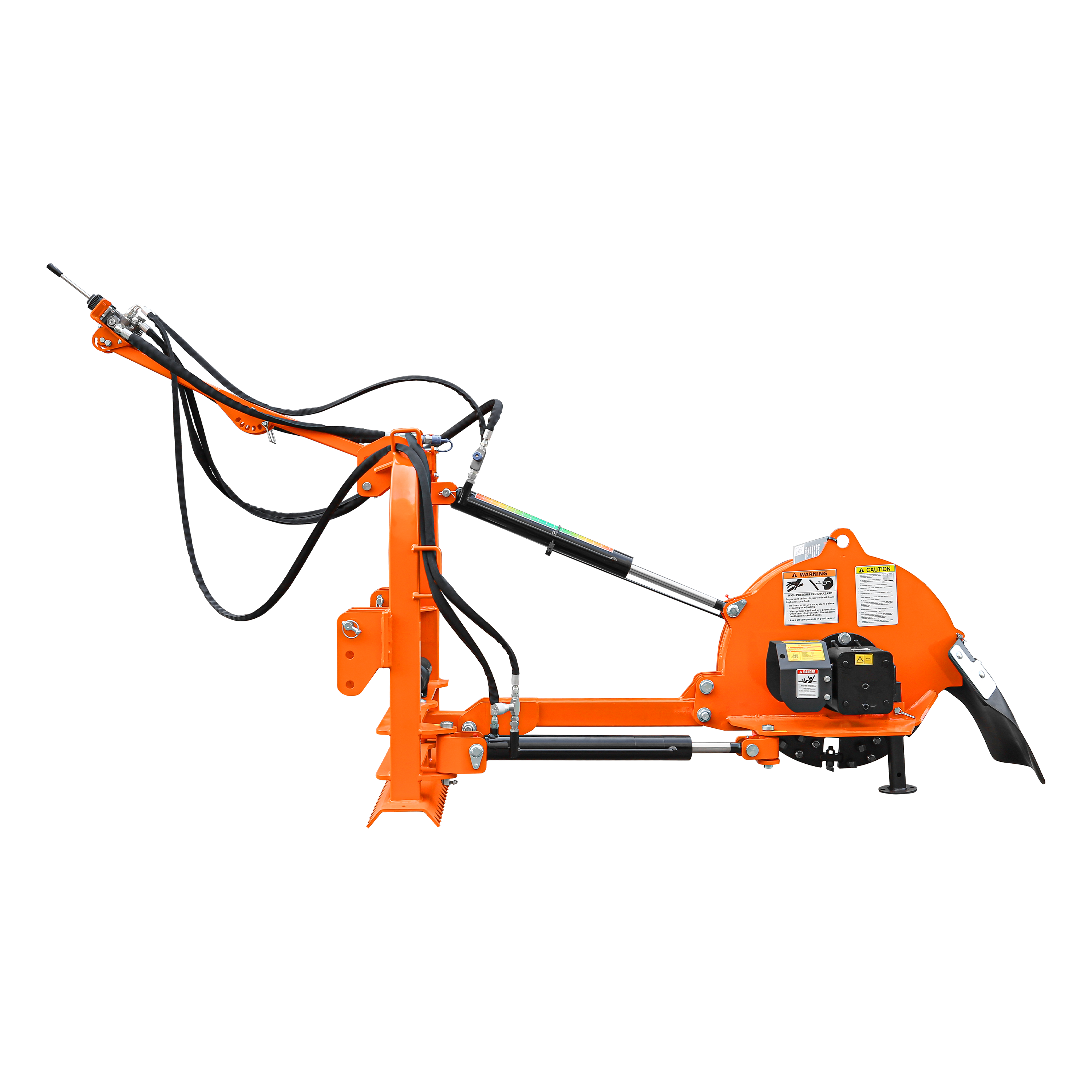 5” PTO Wood Chipper + 24” Hydraulic Stump Grinder PRO Combo for 25–60 HP Tractors (WCAP5 PRO + HSG24PRO)