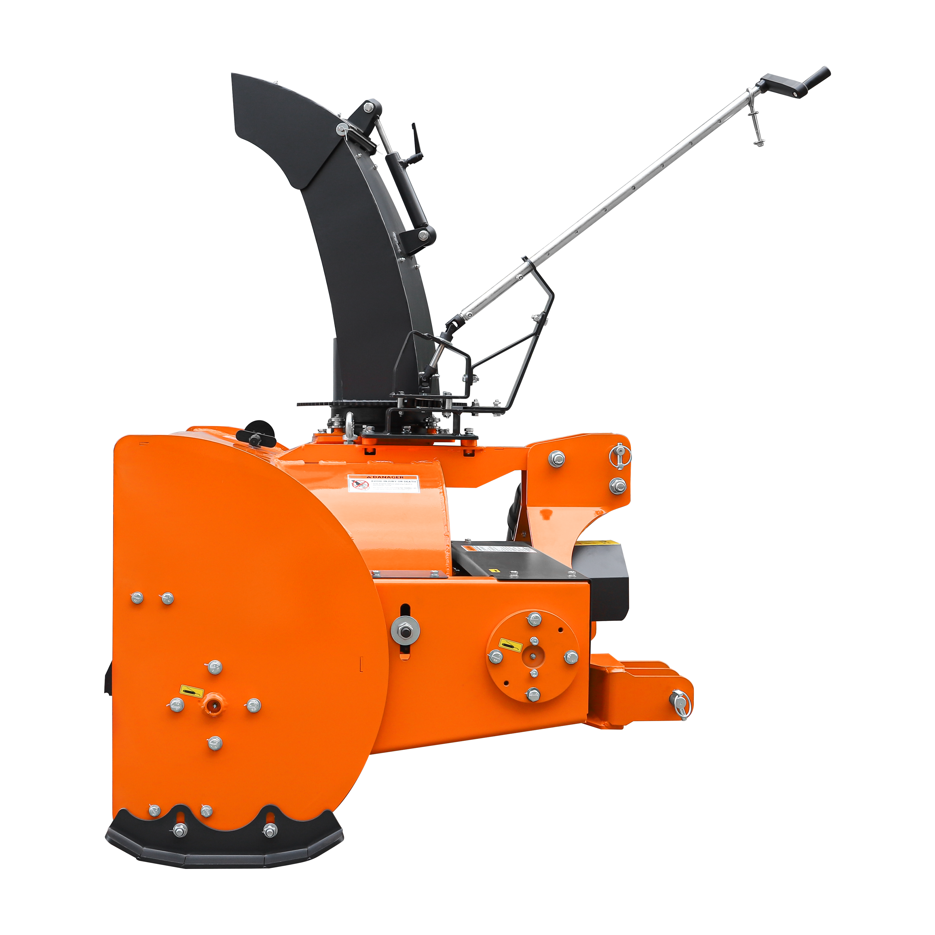 60" 3-Point Hitch Snow Blower for 18-45HP Tractor, CAT 1 & 2, 22" Impeller Diameter, Manual 360° Snow Chute, Snow Shovel for JAM Clearance and PTO Shaft with Clutch Included, TSB60 - End of Season Clearance (w/ $199 Upgrade Event)