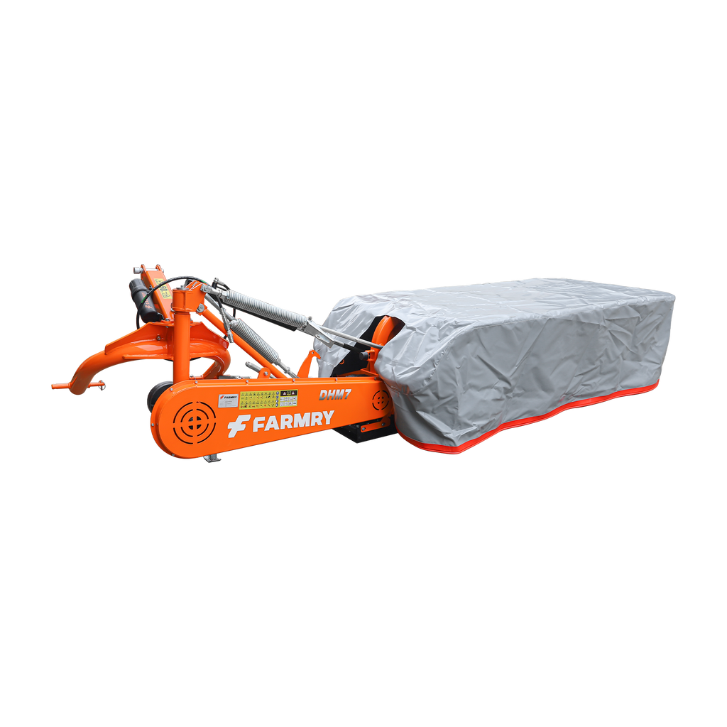 3 Point 81" Disc Mower, 5 Discs, PTO Powered 35–85HP Hay Cutter for Category 1 & 2 Tractors, DHM7