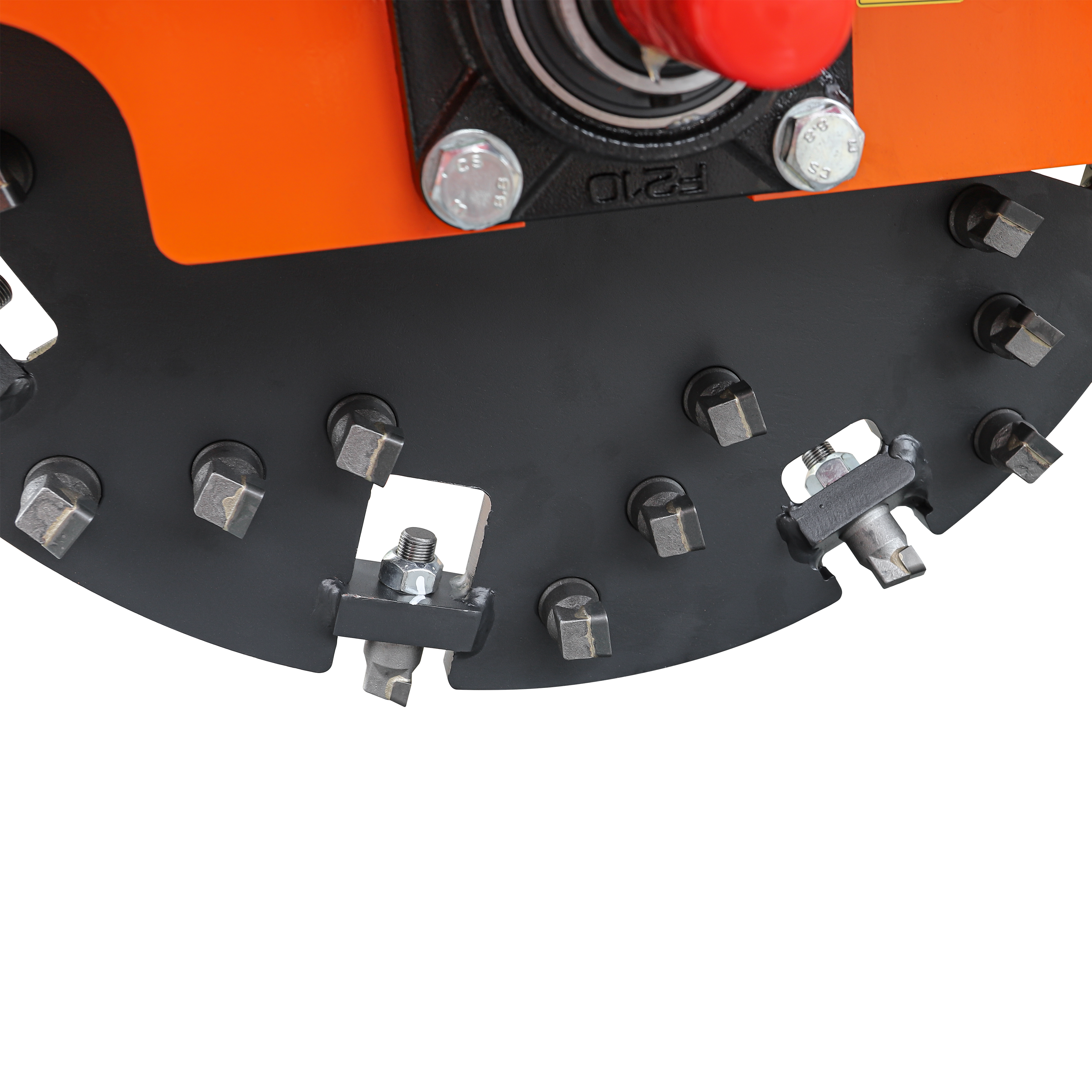 5” PTO Wood Chipper + SG24Pro Stump Grinder Combo for 15–45 HP Tractors (WCAP5 PRO + SG24Pro orange)