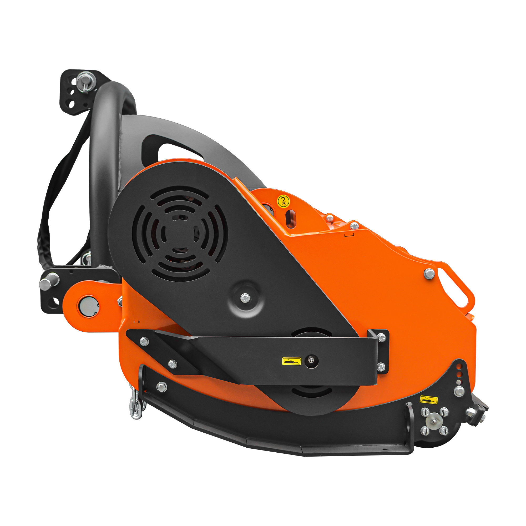 3 Point 79" Flail Mower, PTO Hydraulic Side Shift, 30-85HP Mowing Attachment for Category 1 and 2 Tractors, HFSS79