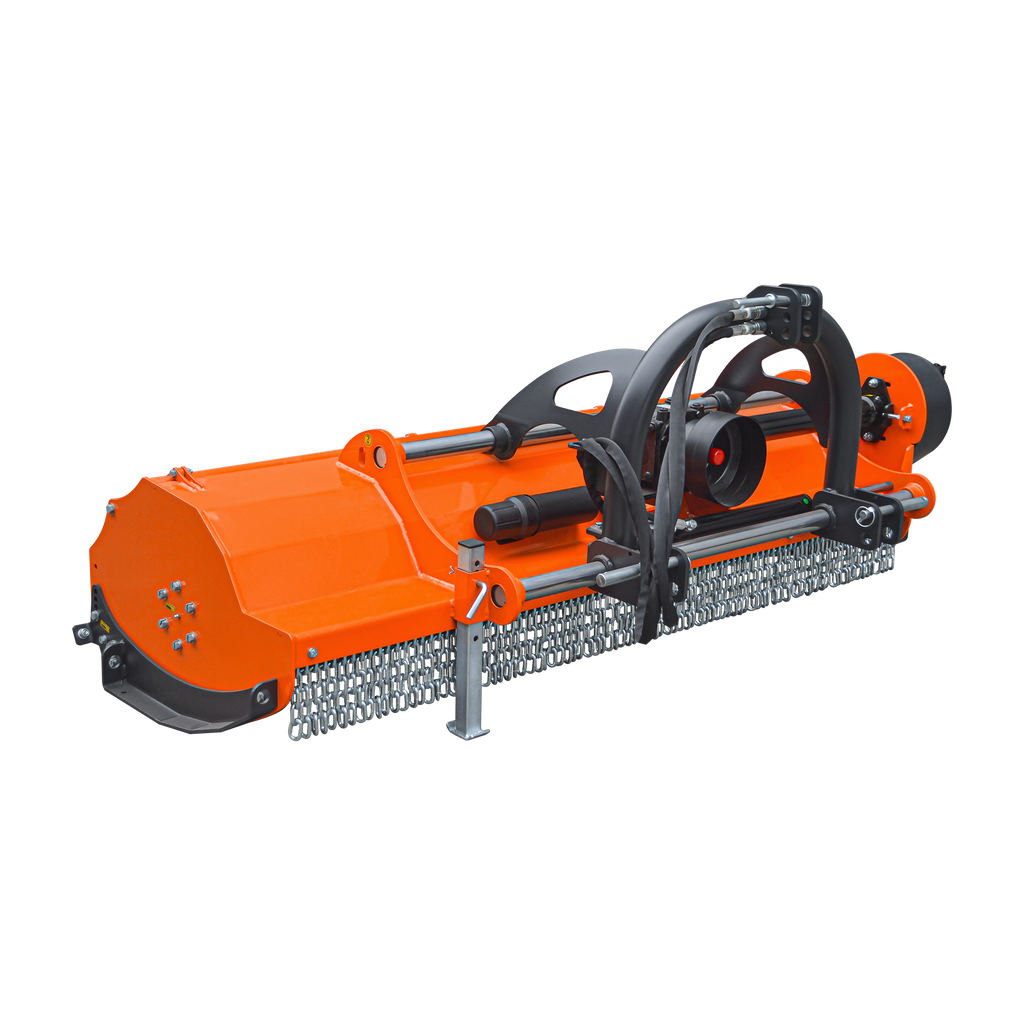 3 Point 79" Flail Mower, PTO Hydraulic Side Shift, 30-85HP Mowing Attachment for Category 1 and 2 Tractors, HFSS79
