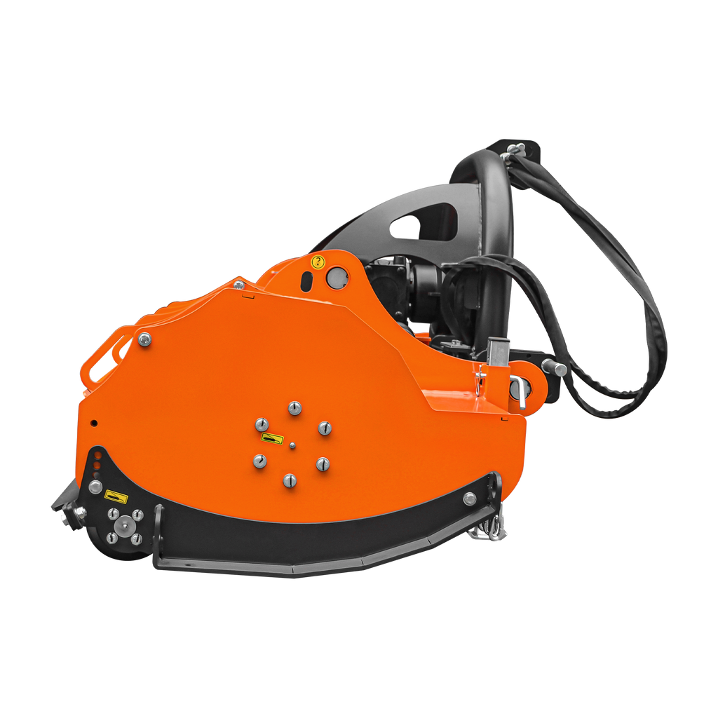 3 Point 79" Flail Mower, PTO Hydraulic Side Shift, 30-85HP Mowing Attachment for Category 1 and 2 Tractors, HFSS79