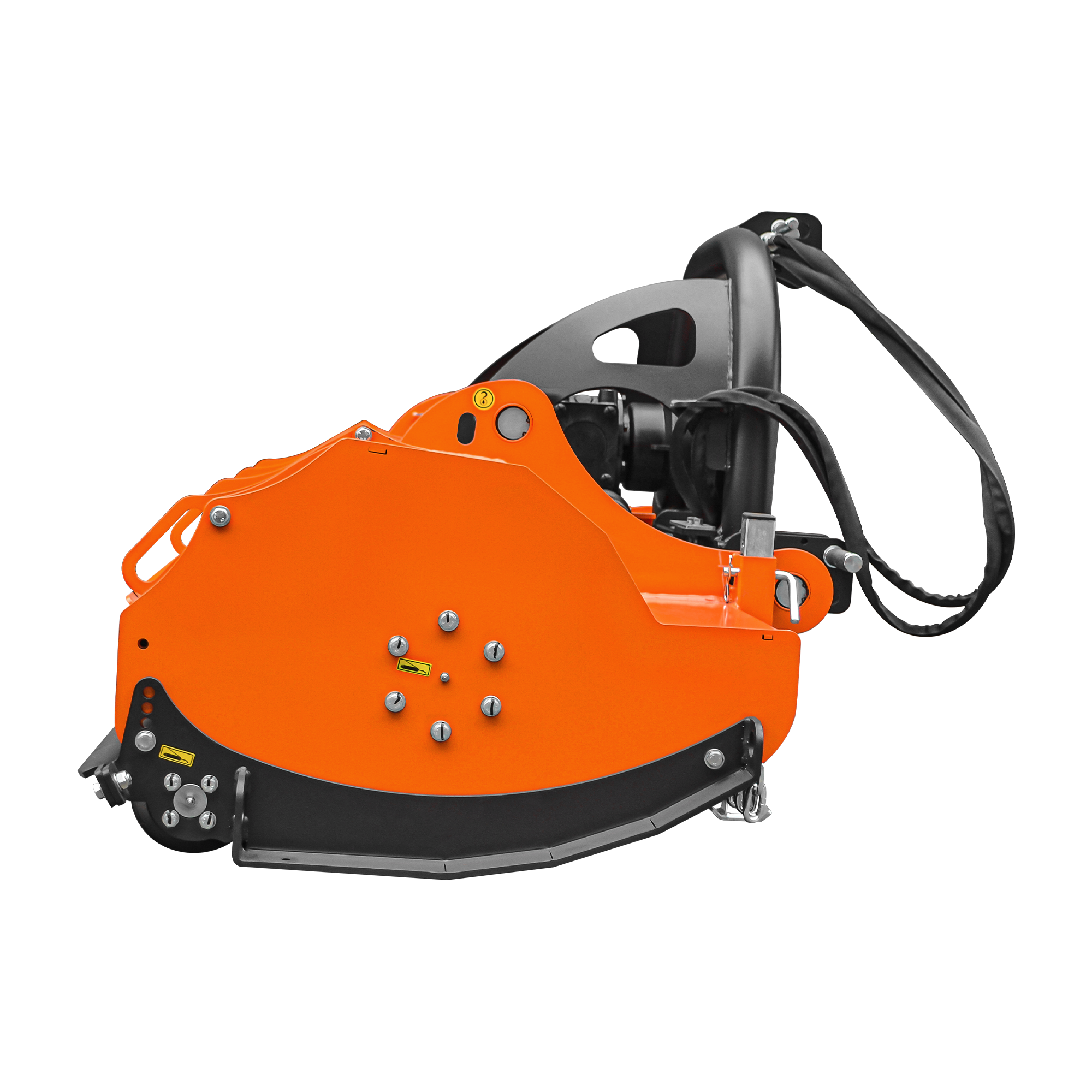 3 Point 79" Flail Mower, PTO Hydraulic Side Shift, 30-85HP Mowing Attachment for Category 1 and 2 Tractors, HFSS79