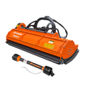 3 Point 79" Flail Mower, PTO Hydraulic Side Shift, 30-85HP Mowing Attachment for Category 1 and 2 Tractors, HFSS79