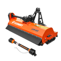 3 Point 47" Flail Mower, PTO Powered 25-45HP Mowing Attachment for Category 1 Tract/ors, LFP47 Pro Series
