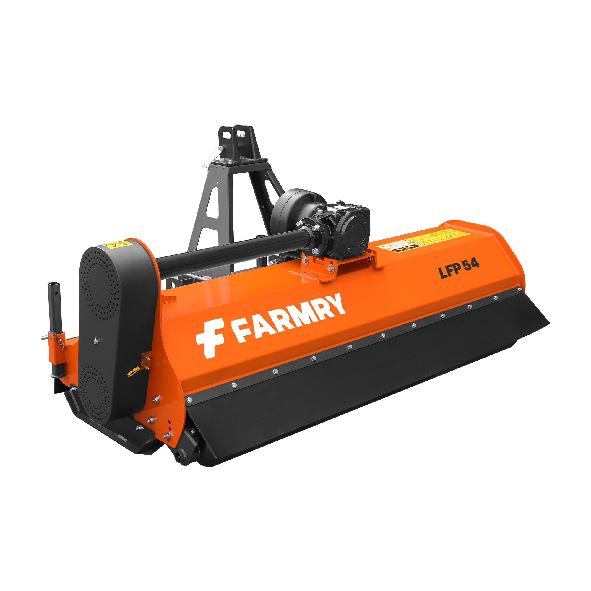 3 Point 54" Flail Mower, PTO Powered 25-45HP Mowing Attachment for Category 1 Tractors, LFP54 Pro Series