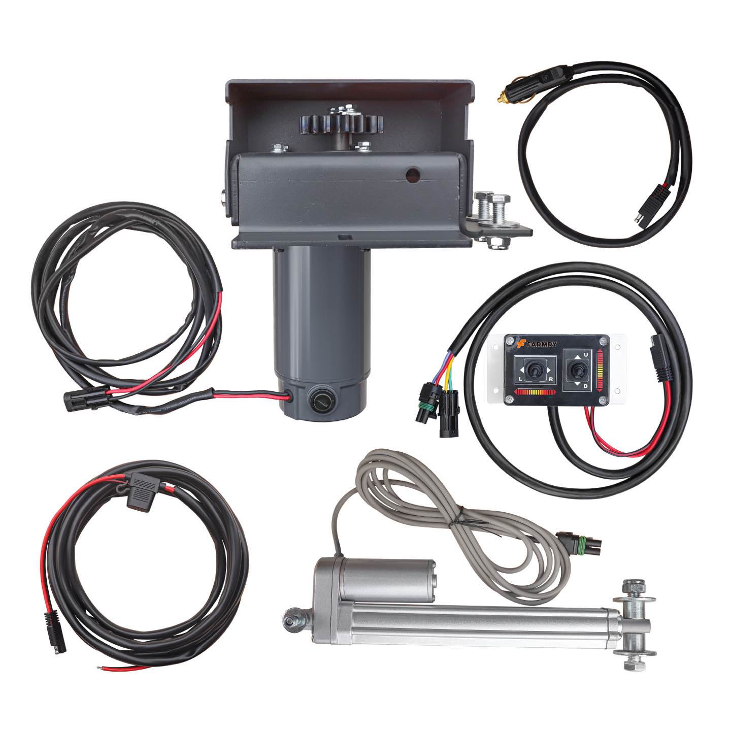 (1 Set)Snow Blower Complete Electronic Chute Rotator & Deflector Kits For SSB60/SSB72/SSB84/TSB48/TSB60/TSB72/TSB84(104401A/104402A/104403A/104301A/104302A/104303A/104304A)