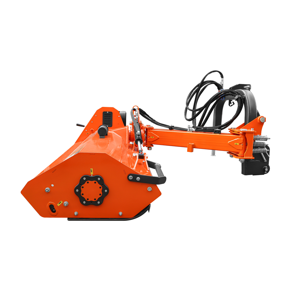 63" Heavy Duty Hydraulic Verge 3Point Offset Flail Ditch Bank Mower, 60-100 HP, rear attached VHF63