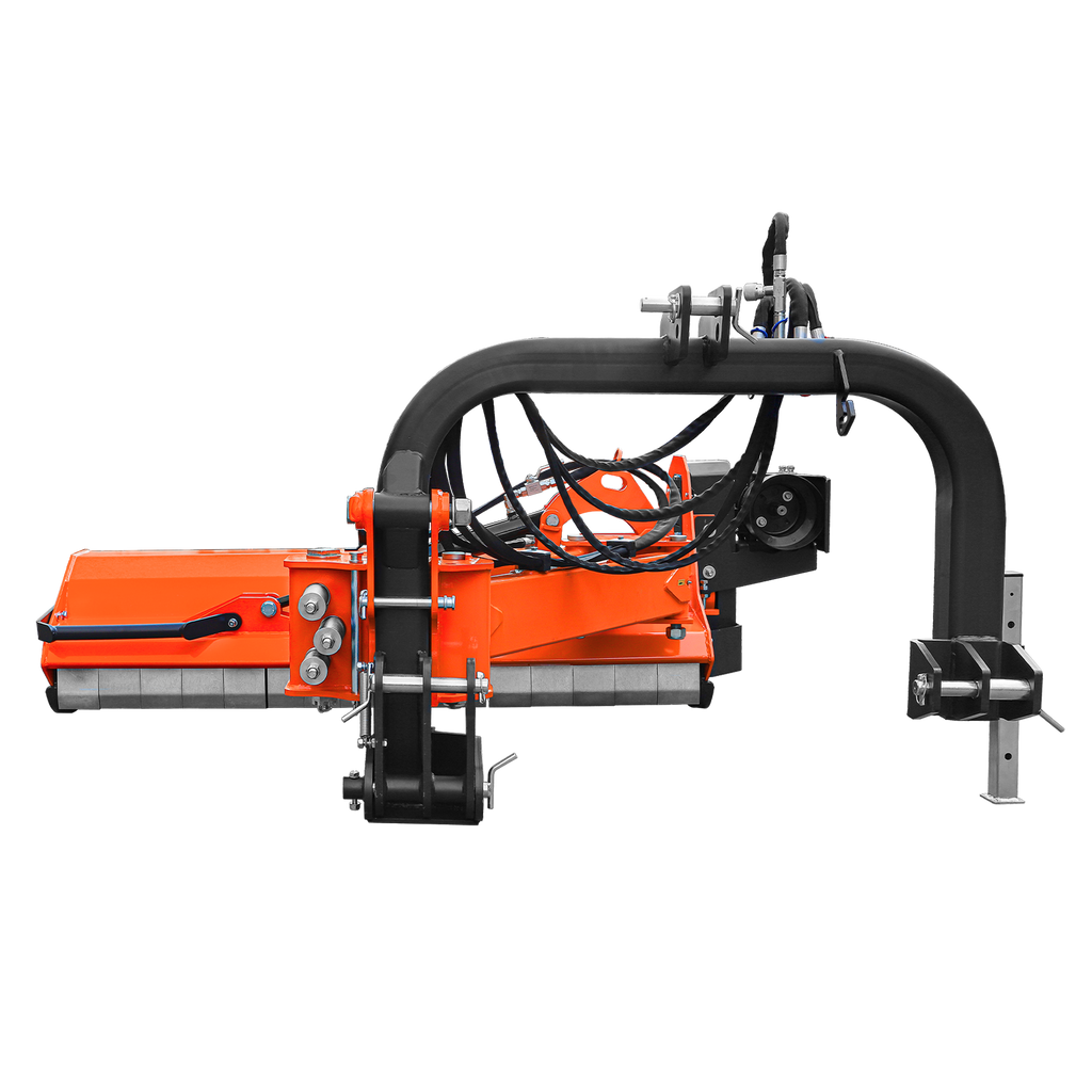 Farmry 71" Heavy Duty Hydraulic Verge 3Point Offset Flail Ditch Bank Mower, 60-100 HP, rear attached VHF71