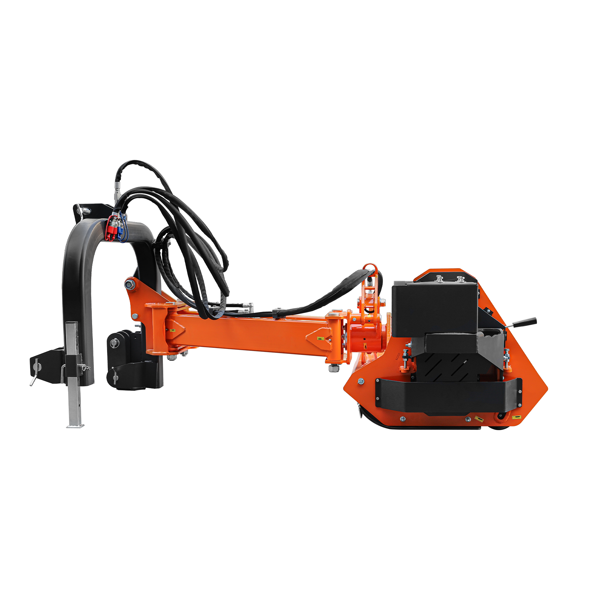 Farmry 71" Heavy Duty Hydraulic Verge 3Point Offset Flail Ditch Bank Mower, 60-100 HP, rear attached VHF71