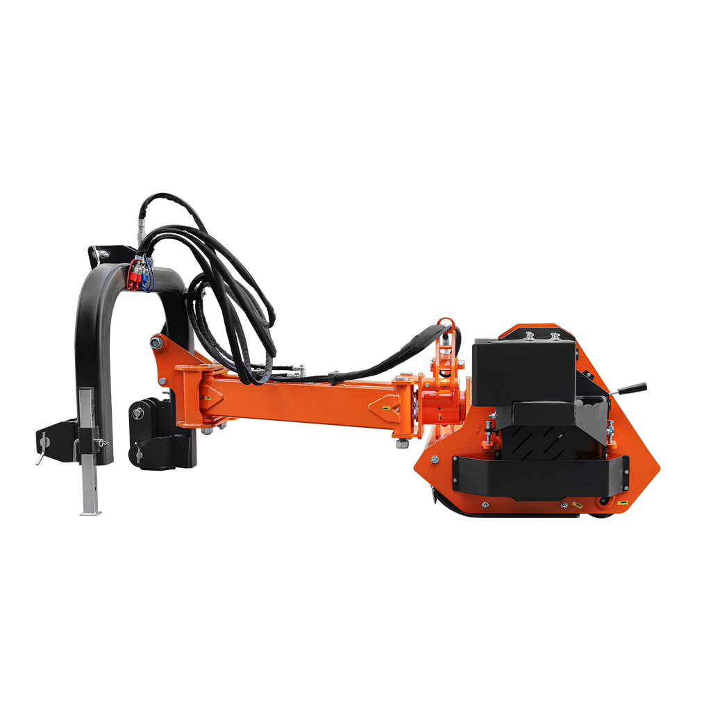 Farmry 79" Heavy Duty Hydraulic Verge 3Point Offset Flail Ditch Bank Mower, 60-100 HP, rear attached VHF79