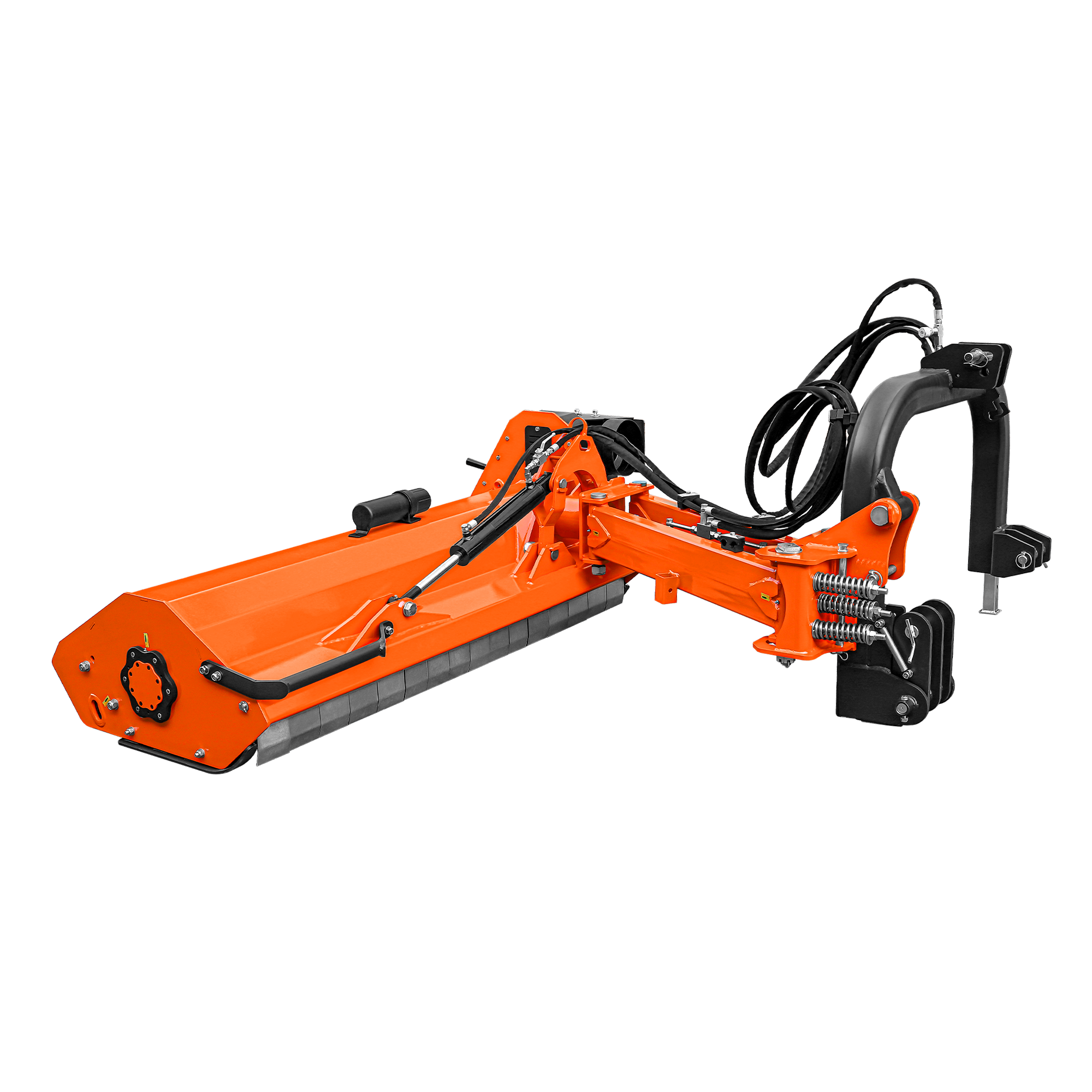 Farmry 87" Heavy Duty Hydraulic Verge 3Point Offset Flail Ditch Bank Mower, 60-100 HP, rear attached VHF87